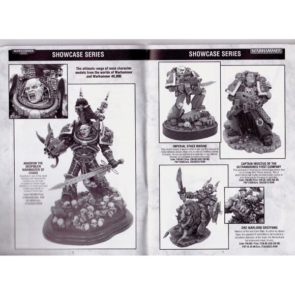 Forge World 2001 Catalogue No. 1 Warhammer 40K Resin Models Terrain VG - Picture 2 of 8